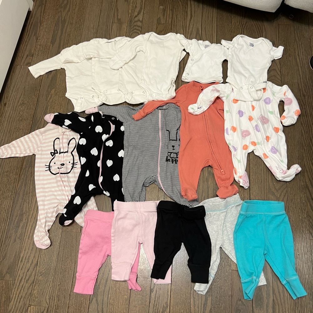 SOLD Lot of Newborn Clothes